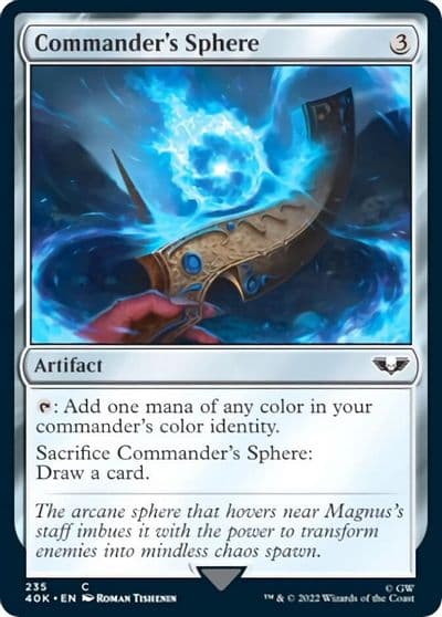 Commanders Sphere 235 Surge Foil Universes Beyond: Warhammer 40,000 Magic card