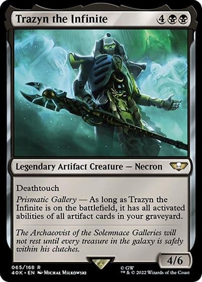 Trazyn the Infinite Universes Beyond: Warhammer 40,000 Magic card