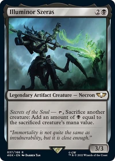 Illuminor Szeras Surge Foil Universes Beyond: Warhammer 40,000 Magic card