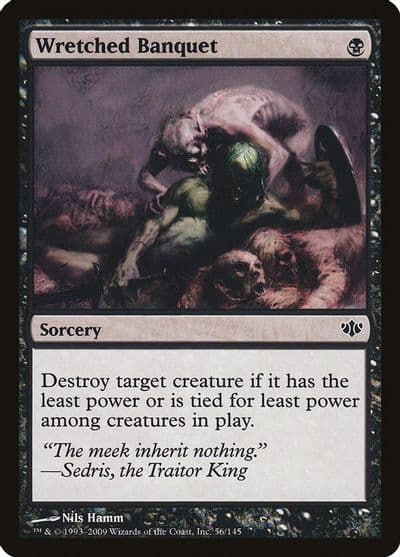 Wretched Banquet Conflux Magic card