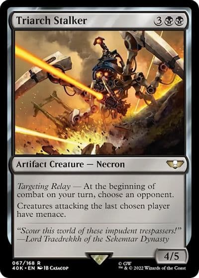 Triarch Stalker Universes Beyond: Warhammer 40,000 Magic card