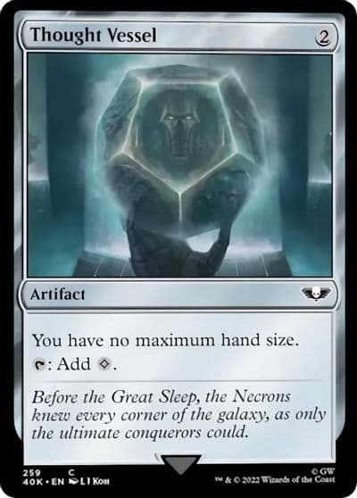 Thought Vessel Universes Beyond: Warhammer 40,000 Magic card