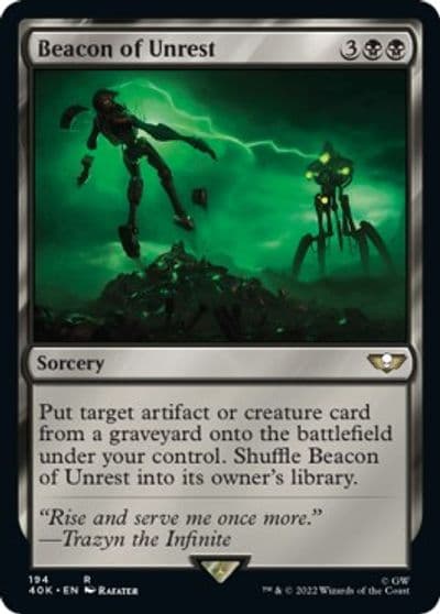 Beacon of Unrest Universes Beyond: Warhammer 40,000 Magic card