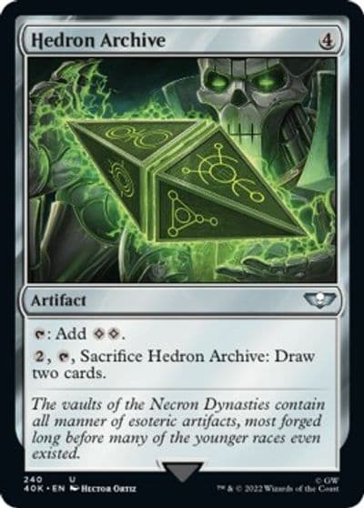 Hedron Archive Surge Foil Universes Beyond: Warhammer 40,000 Magic card