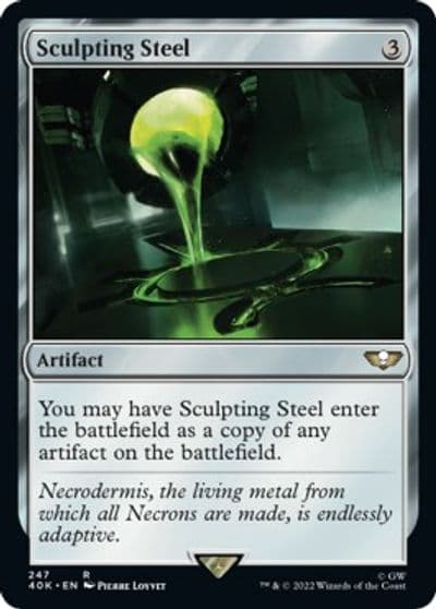 Sculpting Steel Surge Foil Universes Beyond: Warhammer 40,000 Magic card