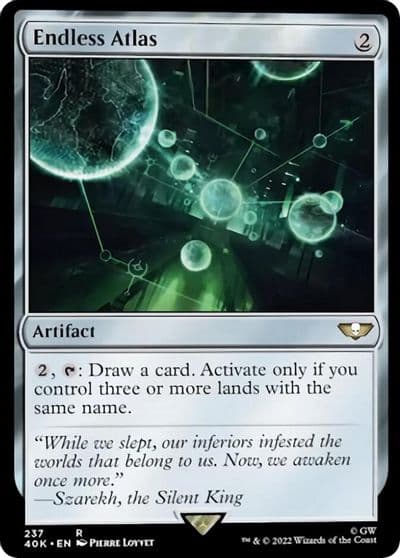 Endless Atlas Surge Foil Universes Beyond: Warhammer 40,000 Magic card