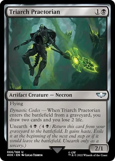 Triarch Praetorian Surge Foil Universes Beyond: Warhammer 40,000 Magic card