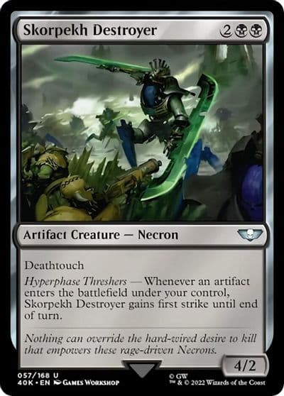 Skorpekh Destroyer Surge Foil Universes Beyond: Warhammer 40,000 Magic card
