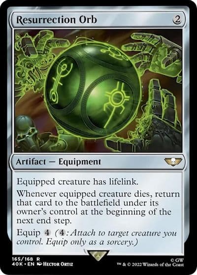 Resurrection Orb Surge Foil Universes Beyond: Warhammer 40,000 Magic card