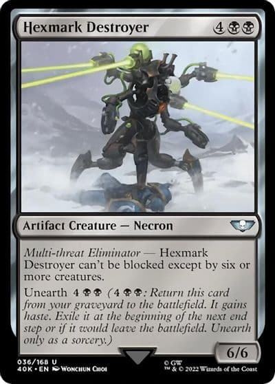 Hexmark Destroyer Surge Foil Universes Beyond: Warhammer 40,000 Magic card