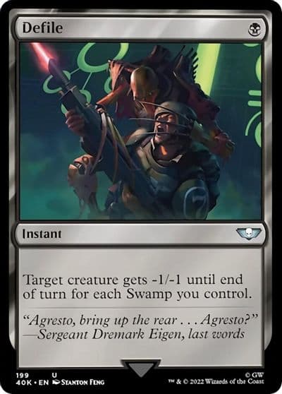 Defile Surge Foil Universes Beyond: Warhammer 40,000 Magic card