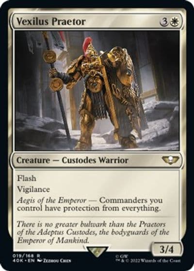 Vexilus Praetor Universes Beyond: Warhammer 40,000 Magic card