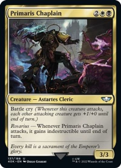 Primaris Chaplain Universes Beyond: Warhammer 40,000 Magic card
