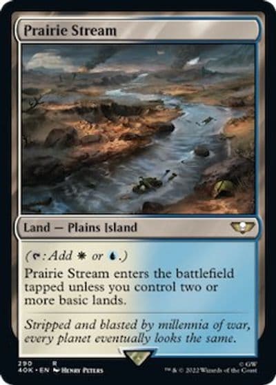 Prairie Stream Surge Foil Universes Beyond: Warhammer 40,000 Magic card