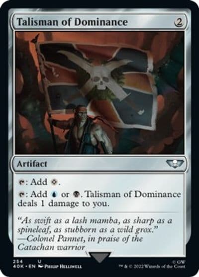 Talisman of Dominance 254 Surge Foil Universes Beyond: Warhammer 40,000 Magic card