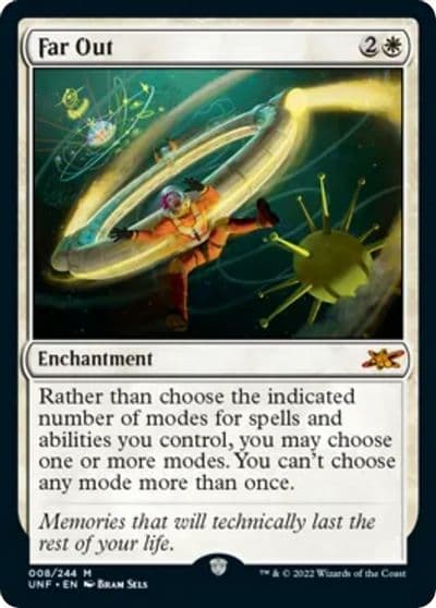 Far Out Unfinity Magic card