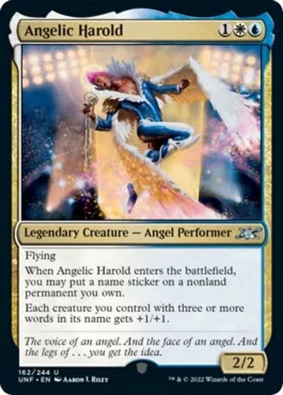 Angelic Harold Unfinity Magic card