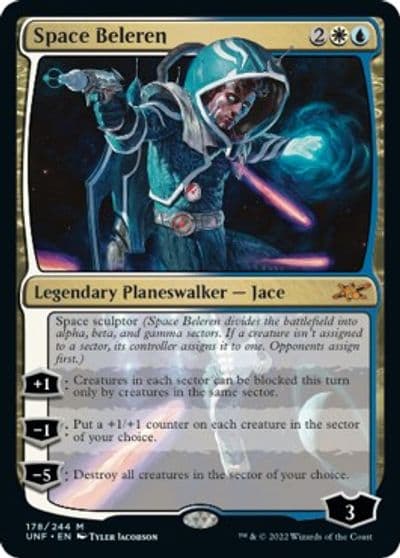 Space Beleren Unfinity Magic card