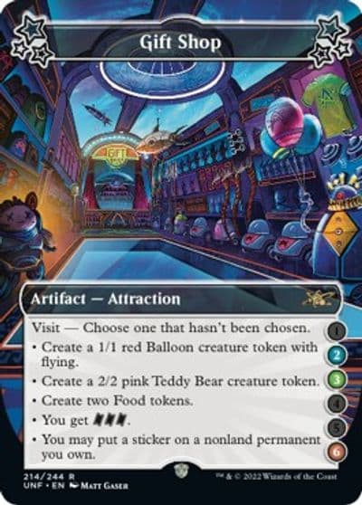 Gift Shop 2 3 6 Unfinity Magic card