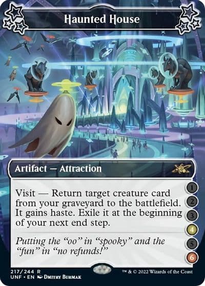 Haunted House 4 6 Unfinity Magic card