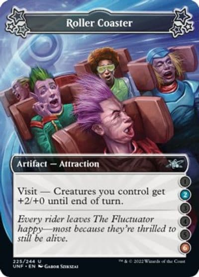 Roller Coaster 2 6 Unfinity Magic card