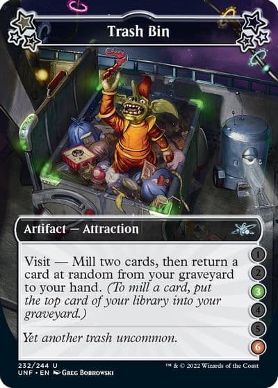 Trash Bin 3 6 Unfinity Magic card