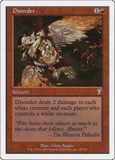 Disorder 7th Edition Magic card
