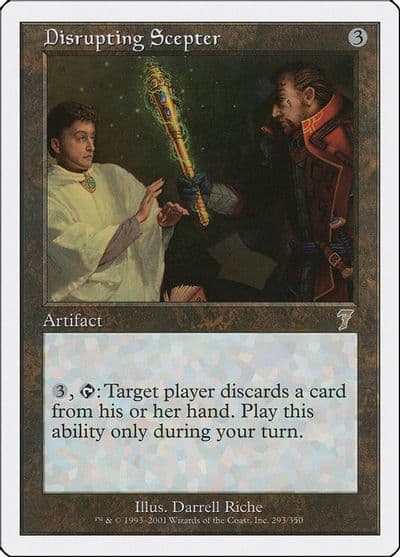 Disrupting Scepter 7th Edition Magic card
