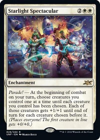 Starlight Spectacular Unfinity Magic card