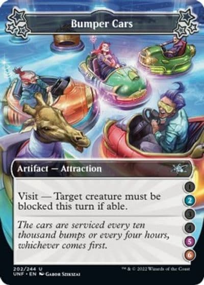 Bumper Cars 2 5 6 Unfinity Magic card