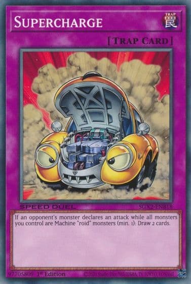 Supercharge Speed Duel GX: Midterm Paradox Yu-Gi-Oh! card