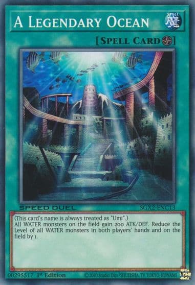 A Legendary Ocean Speed Duel GX: Midterm Paradox Yu-Gi-Oh! card