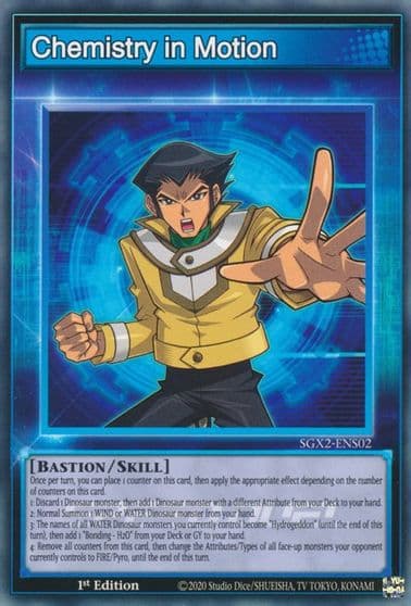 Chemistry in Motion Speed Duel GX: Midterm Paradox Yu-Gi-Oh! card