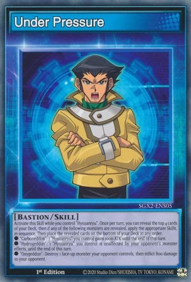 Under Pressure Speed Duel GX: Midterm Paradox Yu-Gi-Oh! card