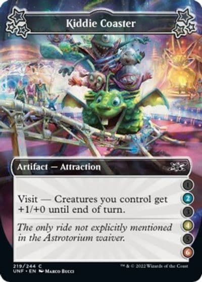 Kiddie Coaster 2 4 6 Unfinity Magic card