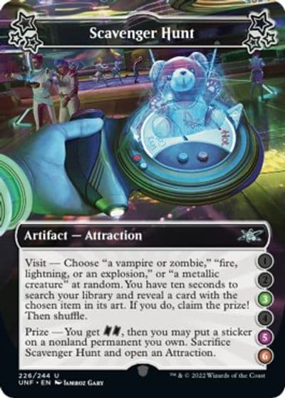 Scavenger Hunt 3 5 6 Unfinity Magic card