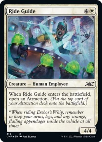 Ride Guide Galaxy Foil Unfinity Magic card