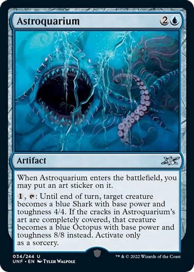 Astroquarium Unfinity Magic card