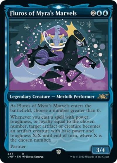 Fluros of Myras Marvels Showcase Unfinity Magic card