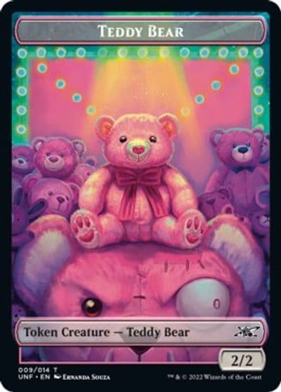 Teddy Bear Token Unfinity Magic card