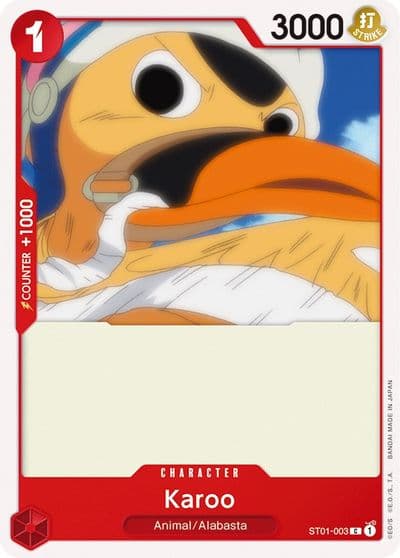 Karoo Starter Deck 1: Straw Hat Crew One Piece card