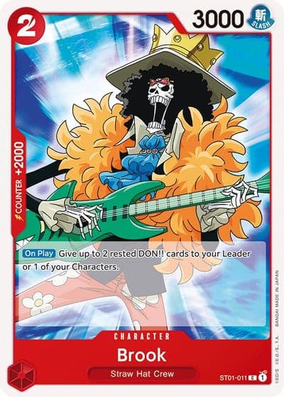 Brook Starter Deck 1: Straw Hat Crew One Piece card
