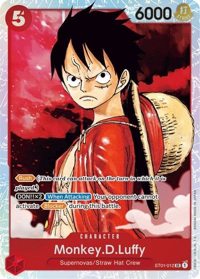 MonkeyDLuffy 012 Starter Deck 1: Straw Hat Crew One Piece card