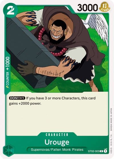 Urouge Starter Deck 2: Worst Generation One Piece card