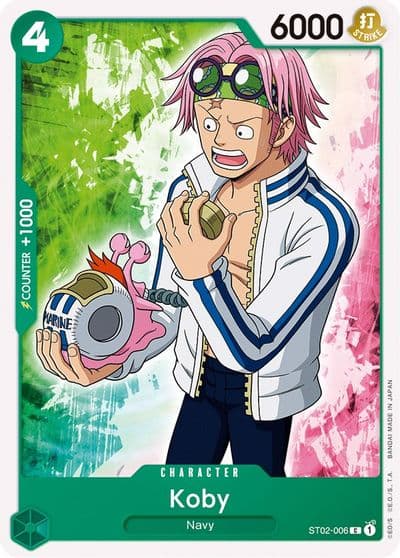 Koby Starter Deck 2: Worst Generation One Piece card