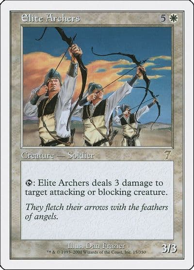 Elite Archers 7th Edition Magic card