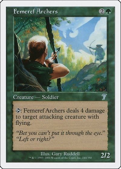 Femeref Archers 7th Edition Magic card