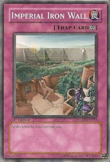 Imperial Iron Wall Structure Deck: Zombie World Yu-Gi-Oh! card
