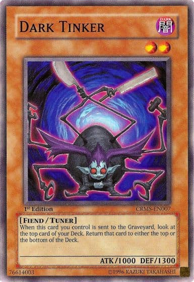 Dark Tinker Crimson Crisis Yu-Gi-Oh! card