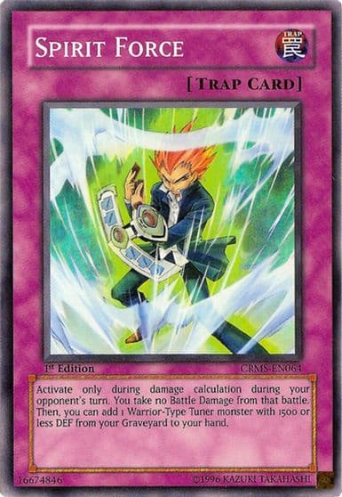 Spirit Force Crimson Crisis Yu-Gi-Oh! card